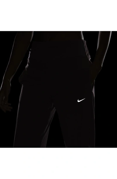 Shop Nike Dri-fit High Waist Sweatpants In Smokey Mauve