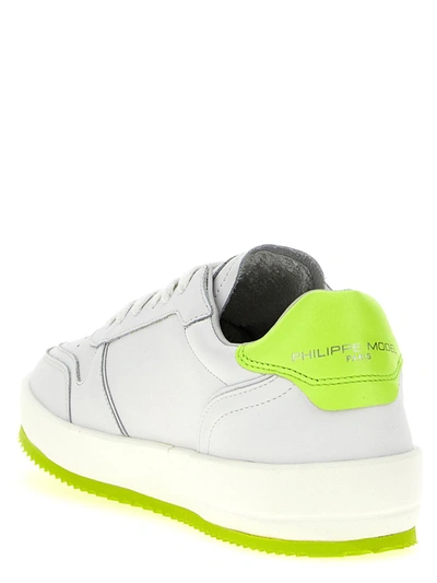Shop Philippe Model 'nice Low' Sneakers In Multicolor
