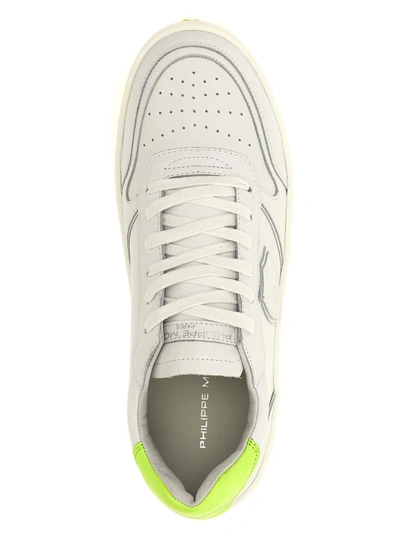 Shop Philippe Model 'nice Low' Sneakers In Multicolor