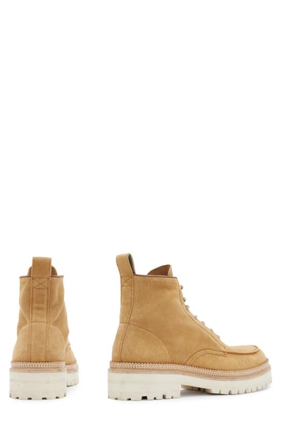 Shop Allsaints Jacques Western Boot In Tan