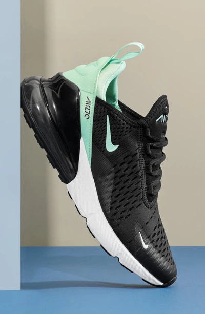 Shop Nike Air Max 270 Sneaker In White/ Green Shock-white-black