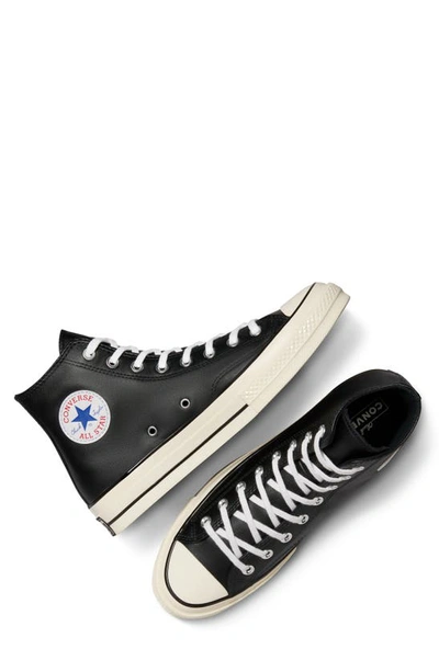 Shop Converse Chuck 70 High Top Sneaker In Black/ White/ Egret