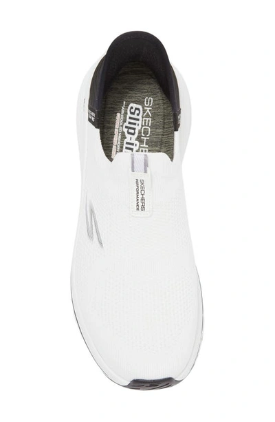 Shop Skechers Max Cushioning Elite 2.0 Sneaker In White/ Black