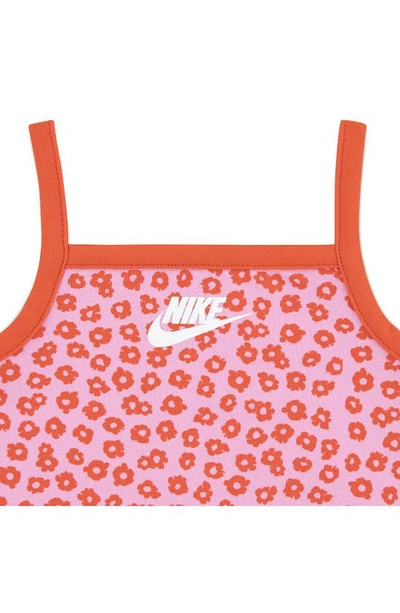 Shop Nike Bodysuit & Tank Top Set In Pink Rise