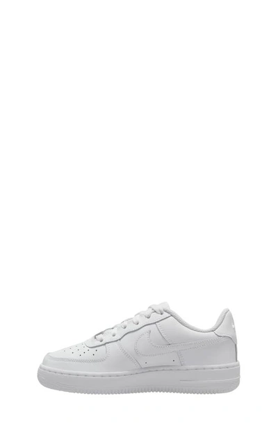 Shop Nike Kids' Air Force 1 Sneaker In White/ White/ White/ White