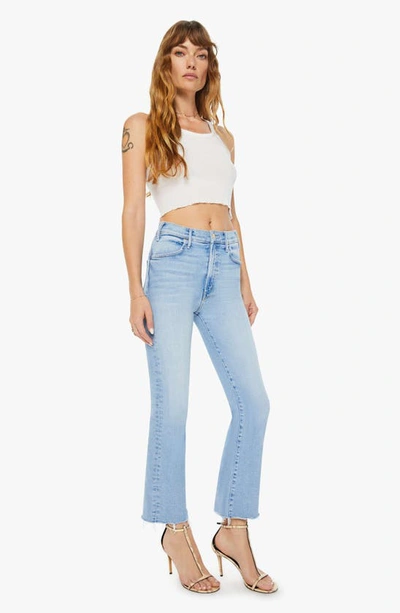 Shop Mother The Hustler Frayed Ankle Jeans In Limited Editon