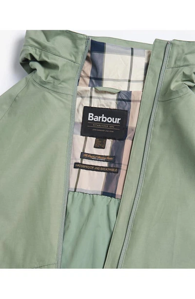 Shop Barbour Heron Waterproof Jacket In Bay Leaf