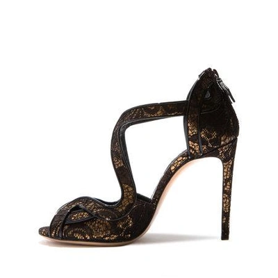 Shop Casadei Evening In Gold And Black