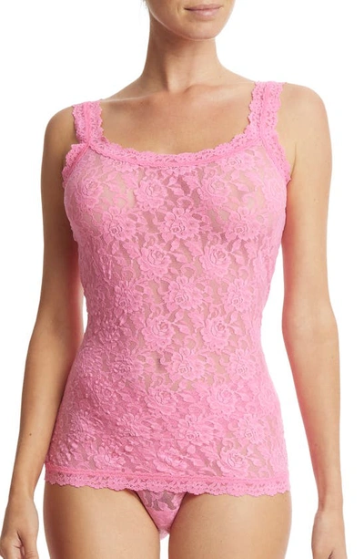 Shop Hanky Panky Lace Camisole In Taffy