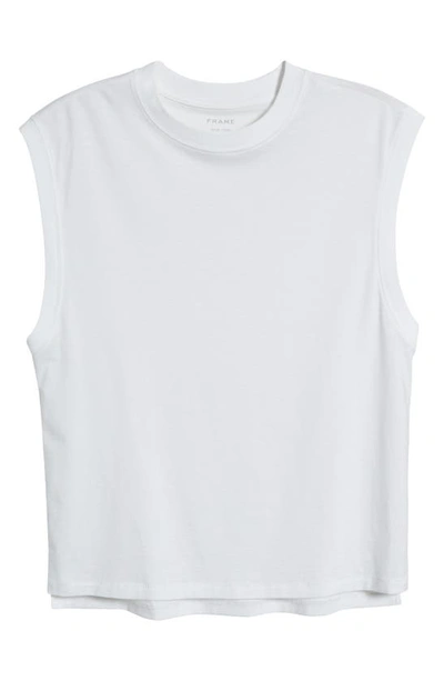 Shop Frame Supima® Cotton Muscle Tee In White