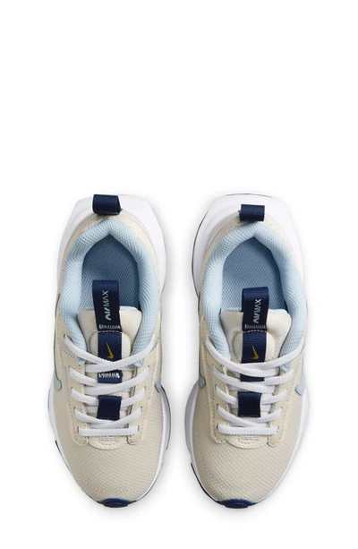 Shop Nike Kids' Air Max Intrlk Lite Sneaker In Light Orewood Brown/ Navy