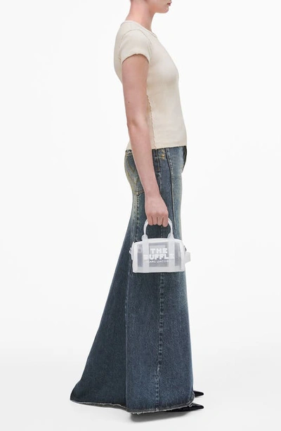 Shop Marc Jacobs The Mini Mesh Duffle Bag In White