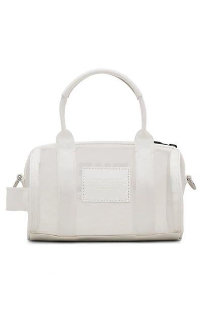 Shop Marc Jacobs The Mini Mesh Duffle Bag In White