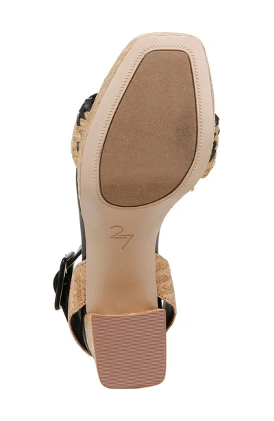 Shop 27 Edit Naturalizer Jaselle Ankle Strap Platform Sandal In Black Leather