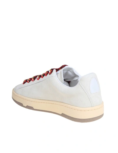 Shop Lanvin Sneakers Lite Curb In White