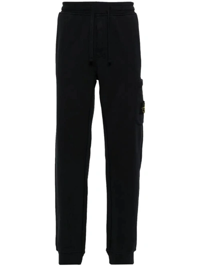Shop Stone Island Track Pants Clothing In Blue