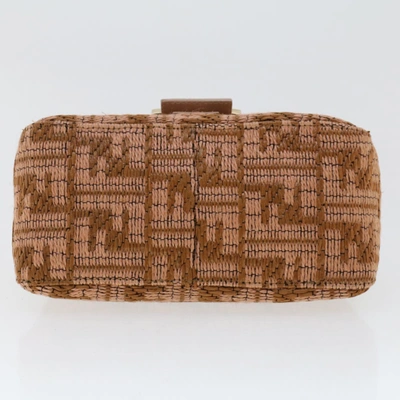 Shop Fendi Baguette Beige Leather Shoulder Bag ()