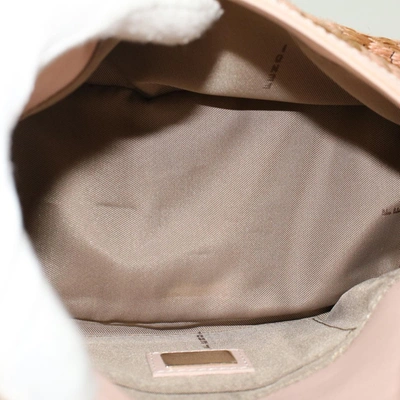 Shop Fendi Baguette Beige Leather Shoulder Bag ()