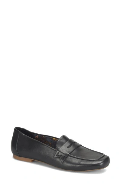 Shop Korks Posie Penny Loafer In Black