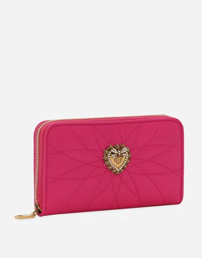 Dolce & Gabbana P.foglio Zip Around In ピンク