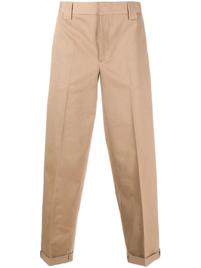 Shop Golden Goose Golden M`s Chino Skate Pants Clothing In Brown