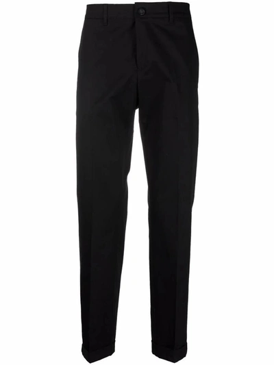 Shop Golden Goose Golden M`s Chino Pants Cotton Comfort Gabardine Clothing In Black
