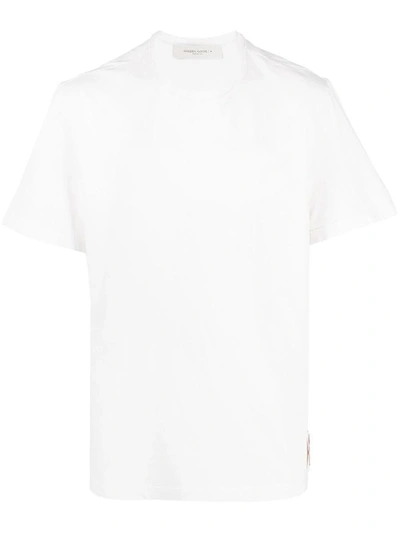 Shop Golden Goose Golden M`s Regular T-shirt Clothing In White