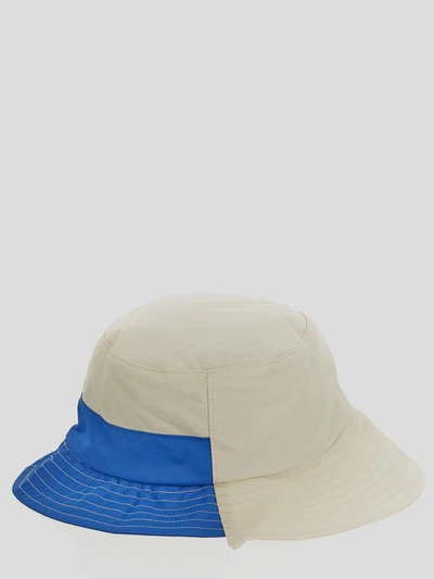 Shop Jw Anderson Hats In Whiteblue