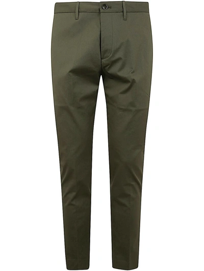Shop Nine In The Morning Easy Chino Slim Trouser Clothing In Green