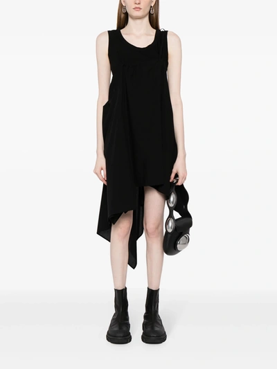 Shop Yohji Yamamoto Regulation Women R-layered Sleeveless Top In Black