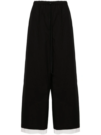 Shop Yohji Yamamoto Regulation Women R-waist Sting Pants In Black