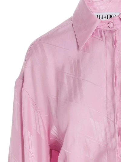 Shop Attico Charla Dresses Pink