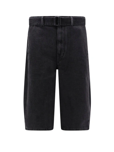 Shop Lemaire Cotton Bermuda Shorts