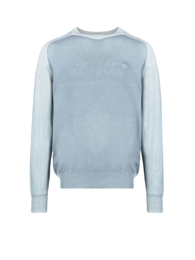 Shop Etro Sweater In Blue