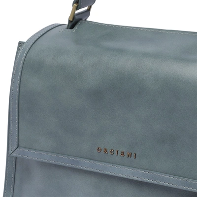 Shop Orciani Bags In Blue