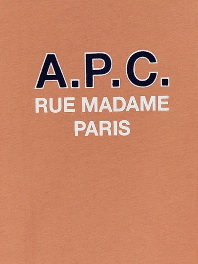 Shop Apc Madame T-shirt Pink