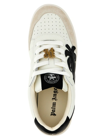 Shop Palm Angels Palm Beach University Sneakers White/black