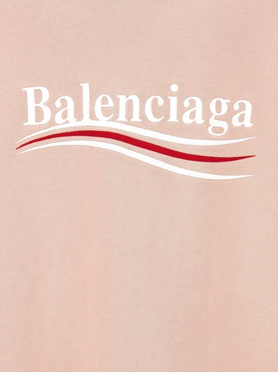 Shop Balenciaga Political Campaign Sweatshirt Pink