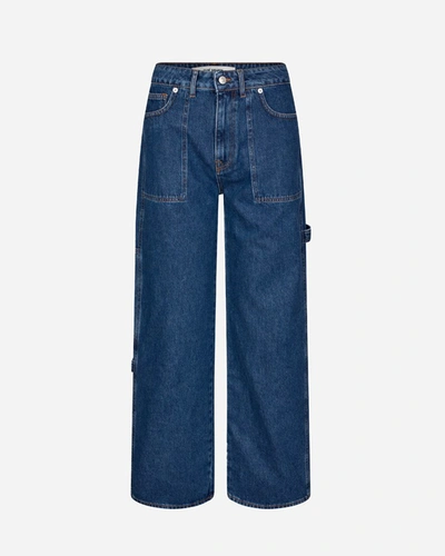 Shop Oval Square Player Jeans 0102 In Blue