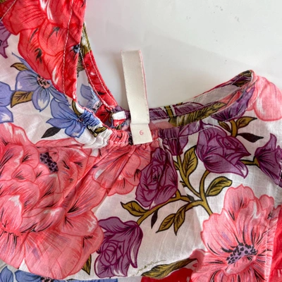 Pre-owned Zimmermann Floral Set For Girls, 6 Years