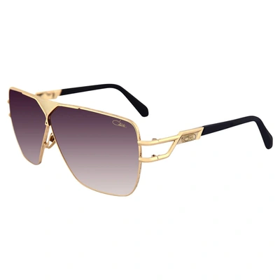 Shop Cazal Sunglasses In Gold