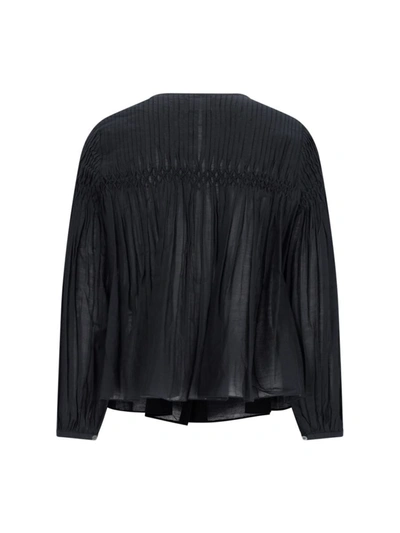 Shop Isabel Marant Étoile Marant Etoile Top In Black