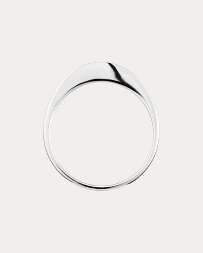 Shop Kinraden Women's Flare Ring In Silver