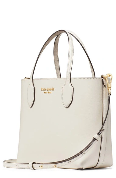 Shop Kate Spade Medium Bleecker Saffiano Leather Tote In Parchment.