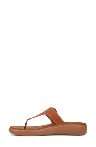 Shop Vionic Activate Rx Platform Sandal In Argan Brown