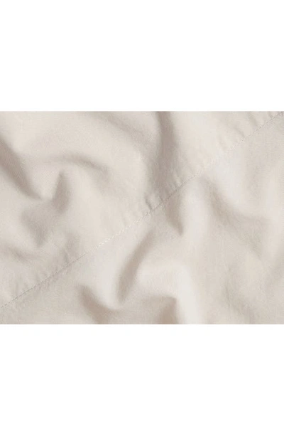 Shop Parachute Percale Top Sheet In Bone