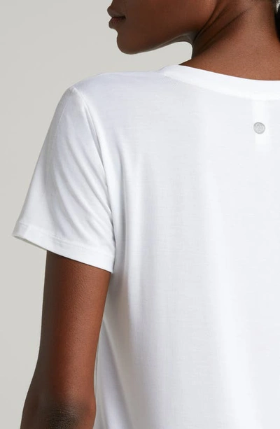 Zella Aspire Active T-shirt In White
