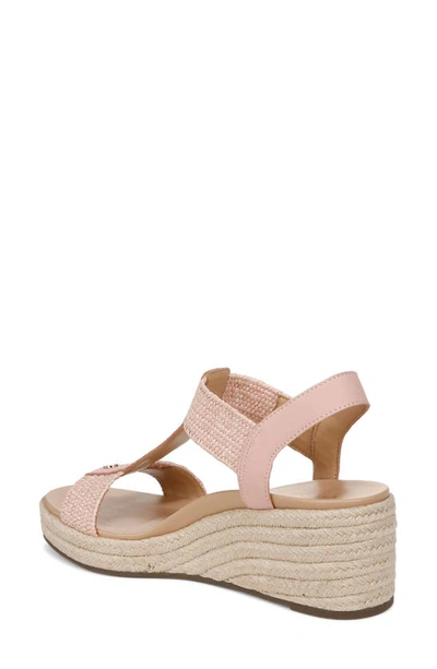 Shop Vionic Calera Espadrille Wedge Sandal In Light Pink