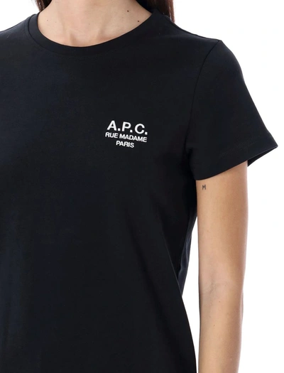 Shop Apc A.p.c. Denise T-shirt In Black