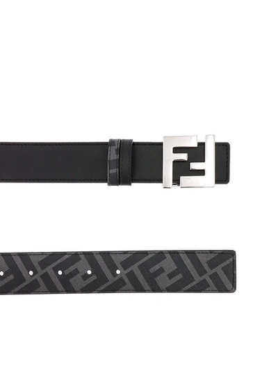 Shop Fendi Belt In Black